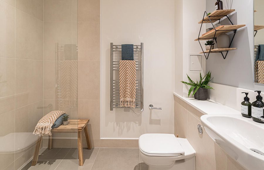Sheepcote Road Ensuite tiling