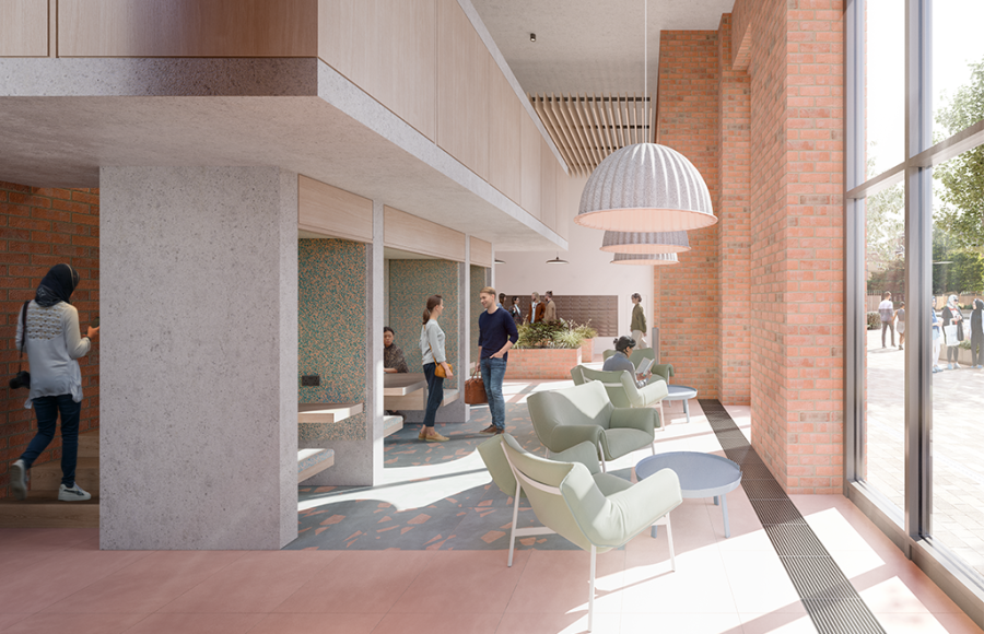 Communal Lobby Area Tiling